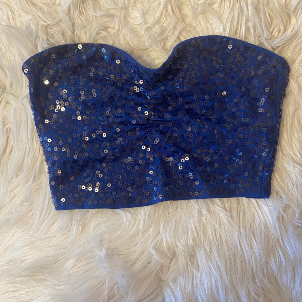 Express | Sequin Bralette / Strapless Top